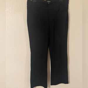 Classic Black Women's Straight Leg Pants